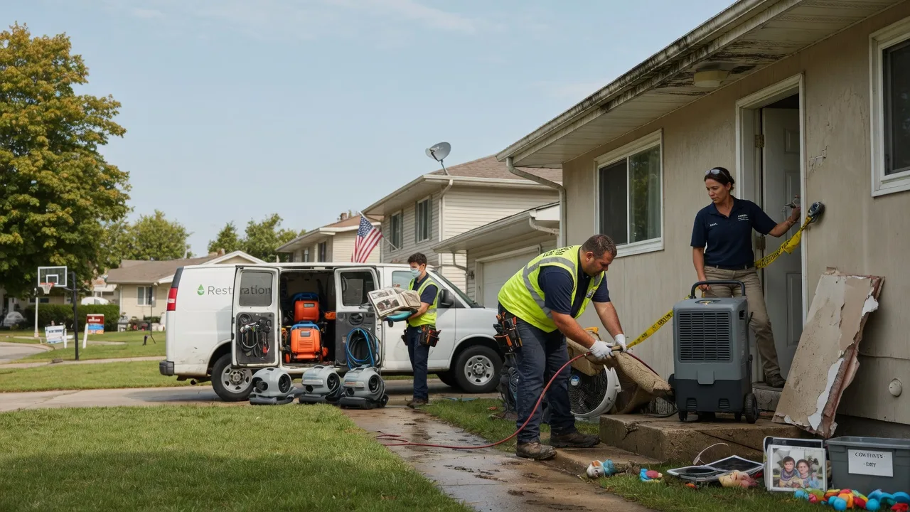 Water Damage Restoration in White City, KS near me